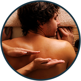 Man Getting Massage Man Getting Massage